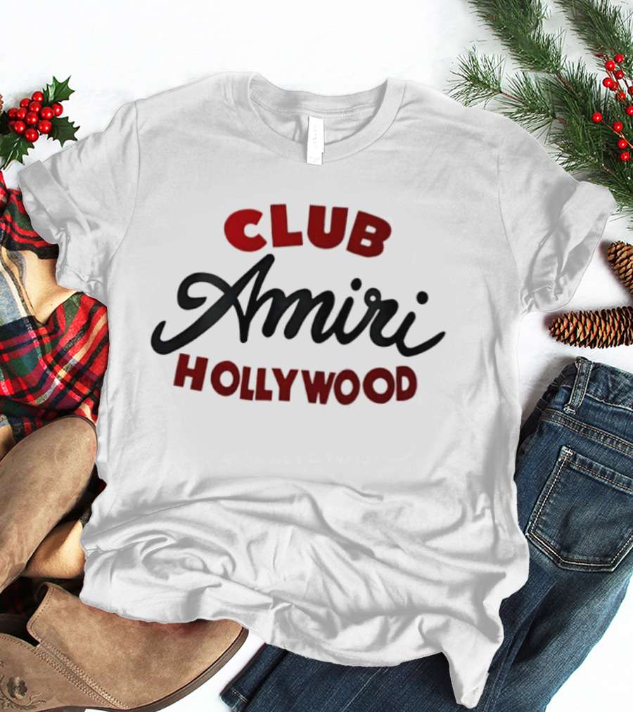 Amiri Club Hollywood T-Shirt