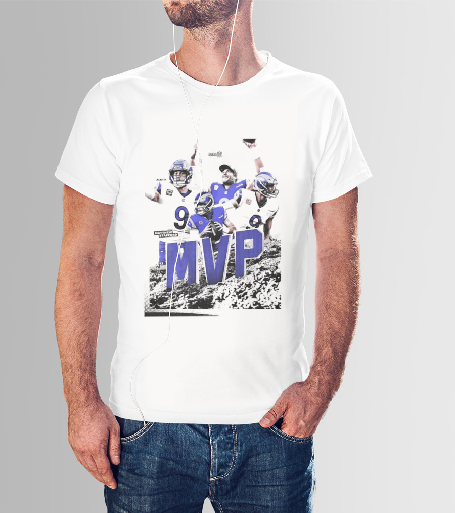 Los Angeles Rams Matthew Stafford Football MVP T-Shirt