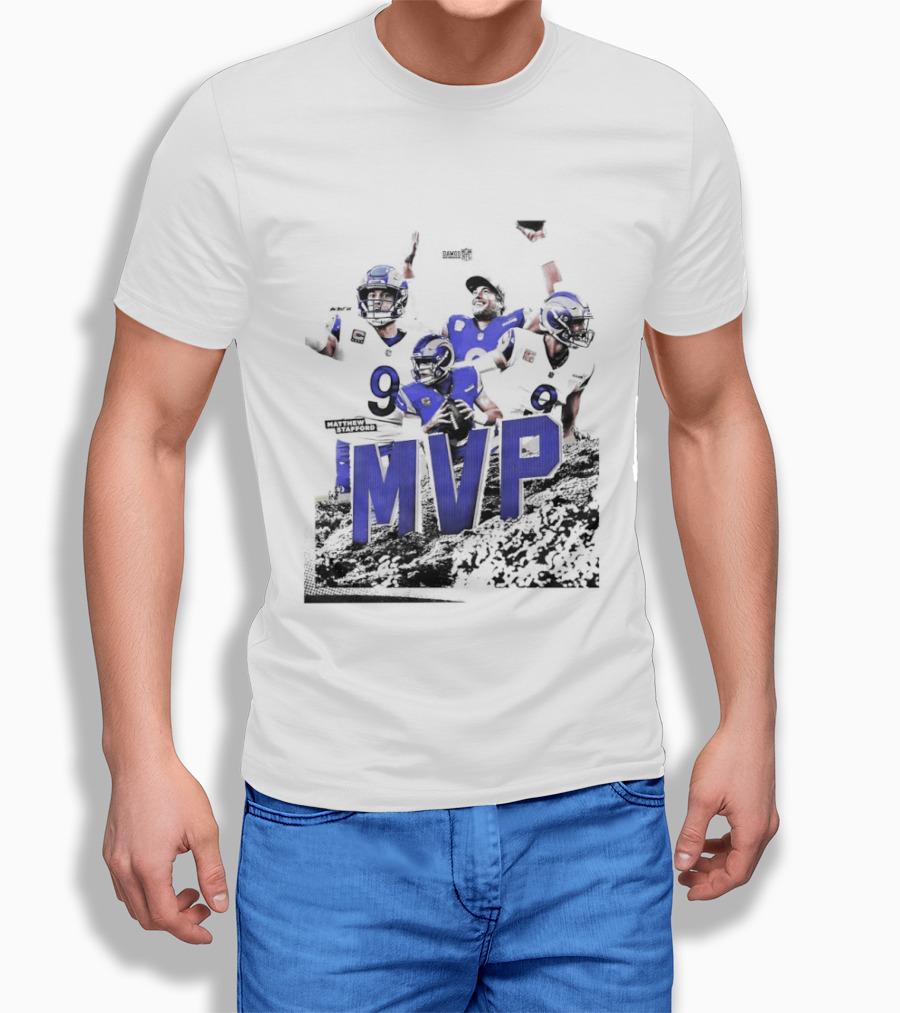 Los Angeles Rams Matthew Stafford Football MVP T-Shirt
