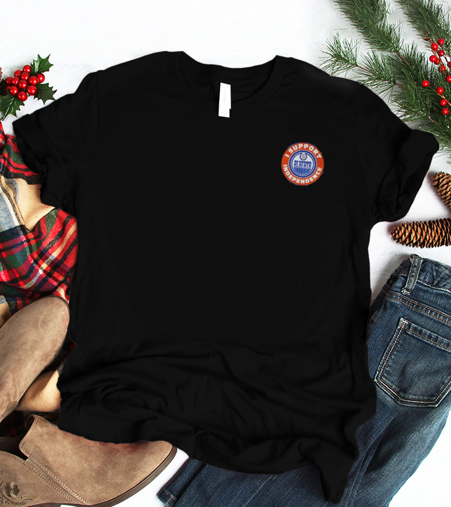 Sovereign Hockey Support Independence Alberta T-Shirt