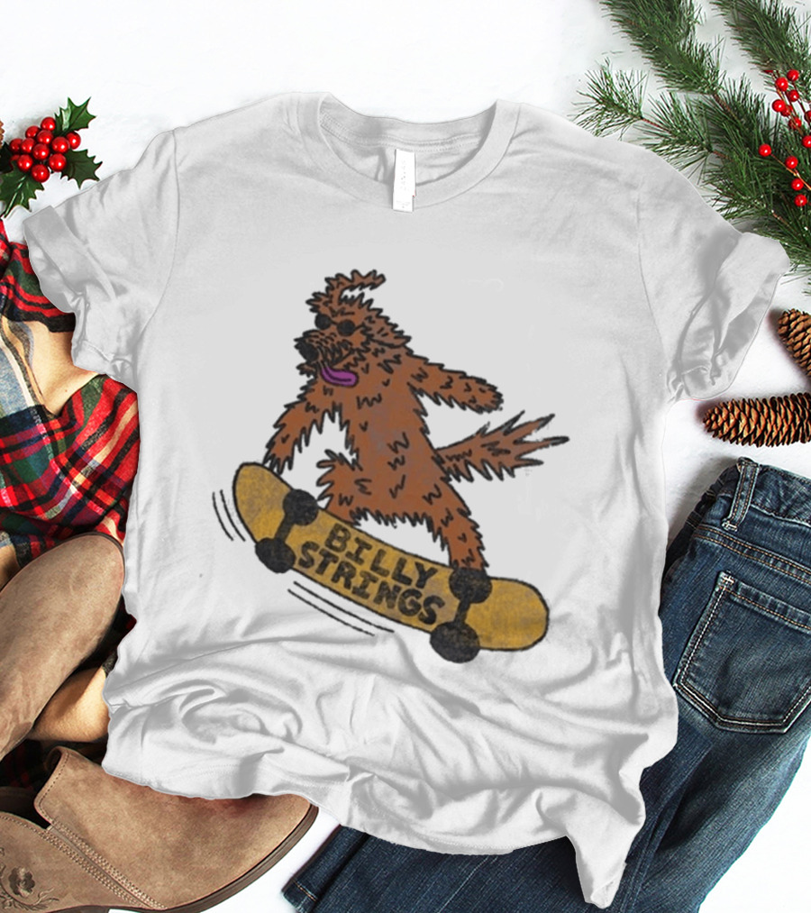 Billy Strings Skateboard Dog 2026 T-Shirt