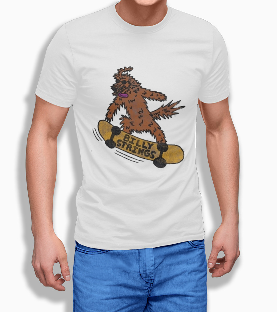 Billy Strings Skateboard Dog 2026 T-Shirt