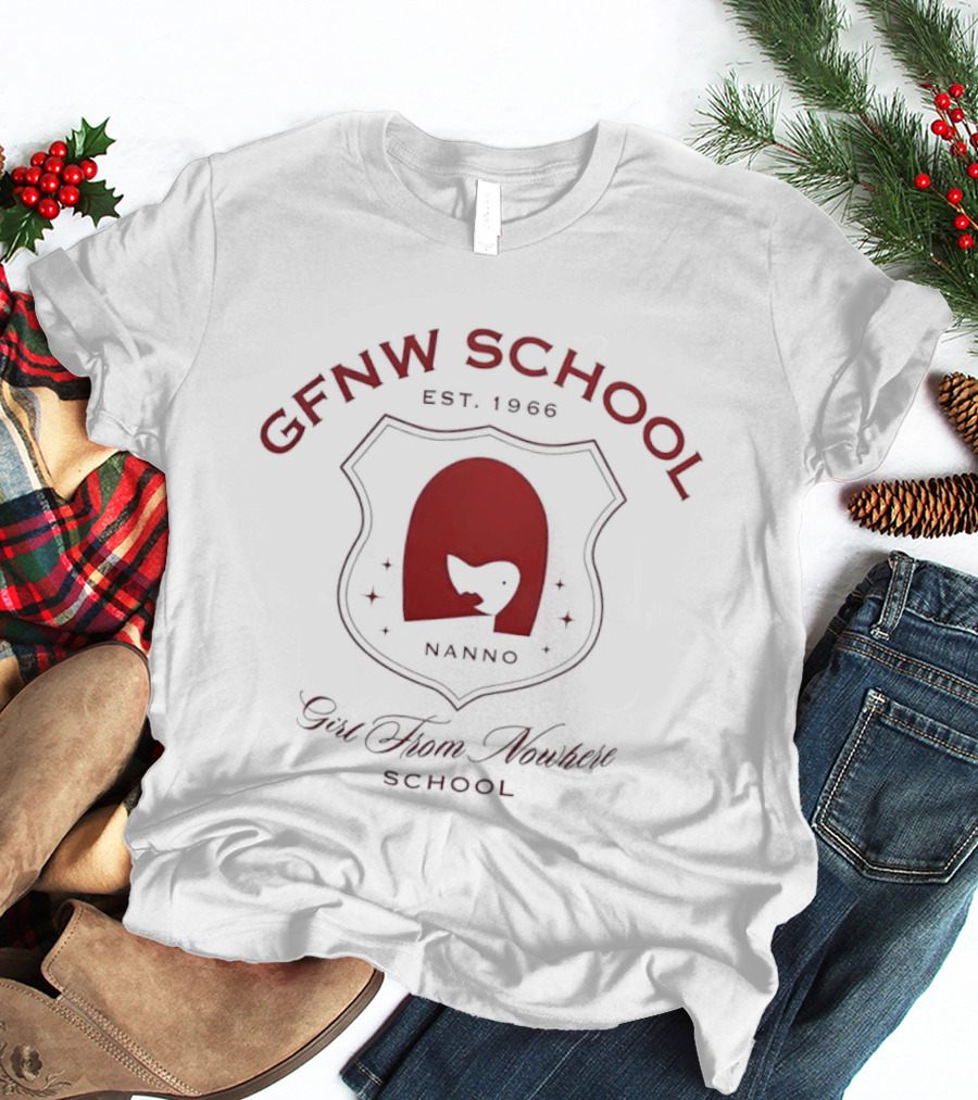GFNW School Girl From Nowhere Est 1966 T-Shirt