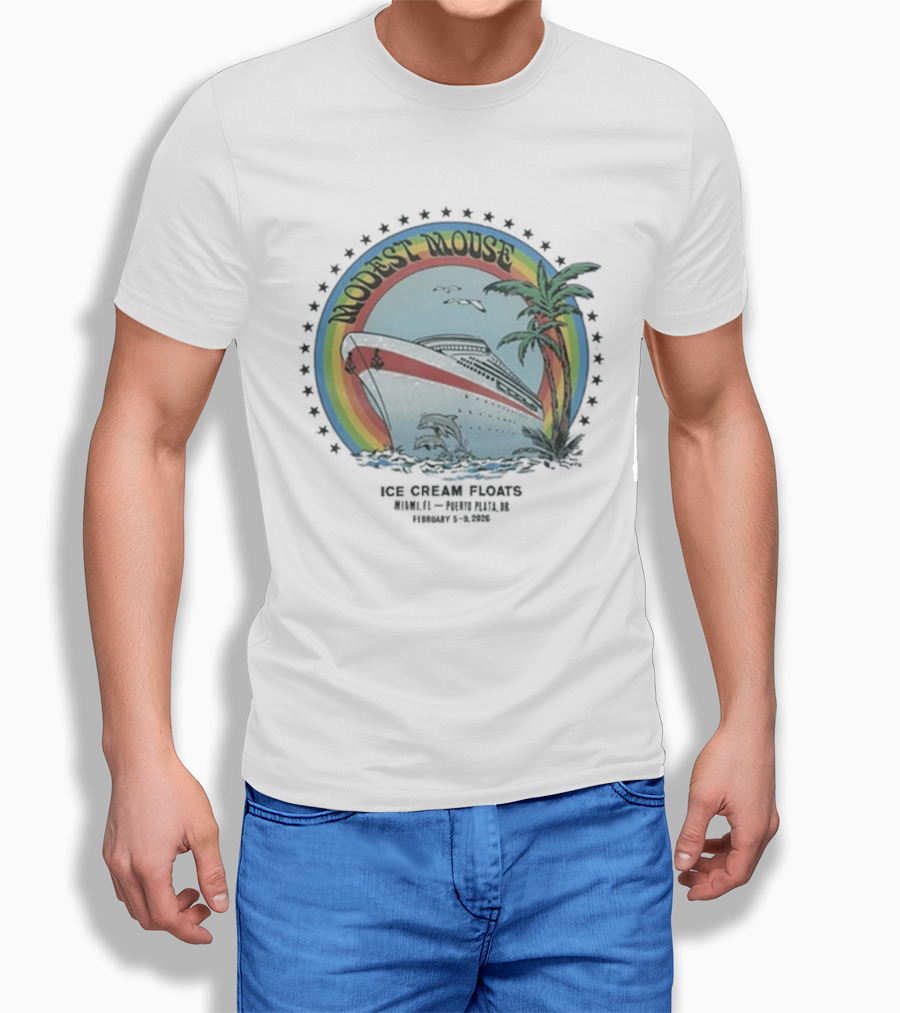 Modest Mouse Norwegian Pearl Cruise February 5 9 2026 T-Shirt