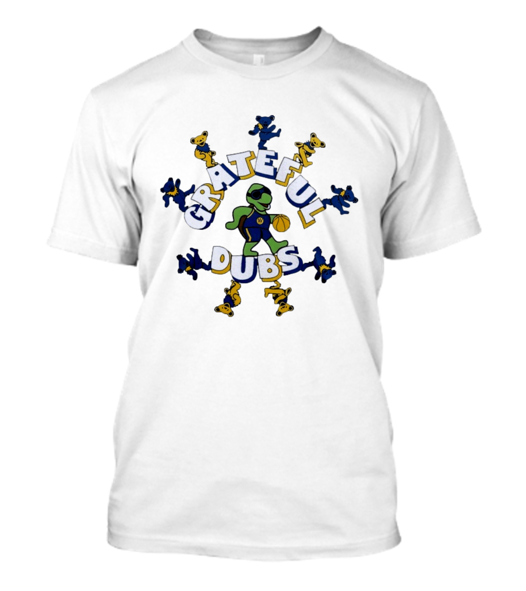 Grateful Dubs Santa Cruz Warriors Gratefuldead Bears T-Shirt
