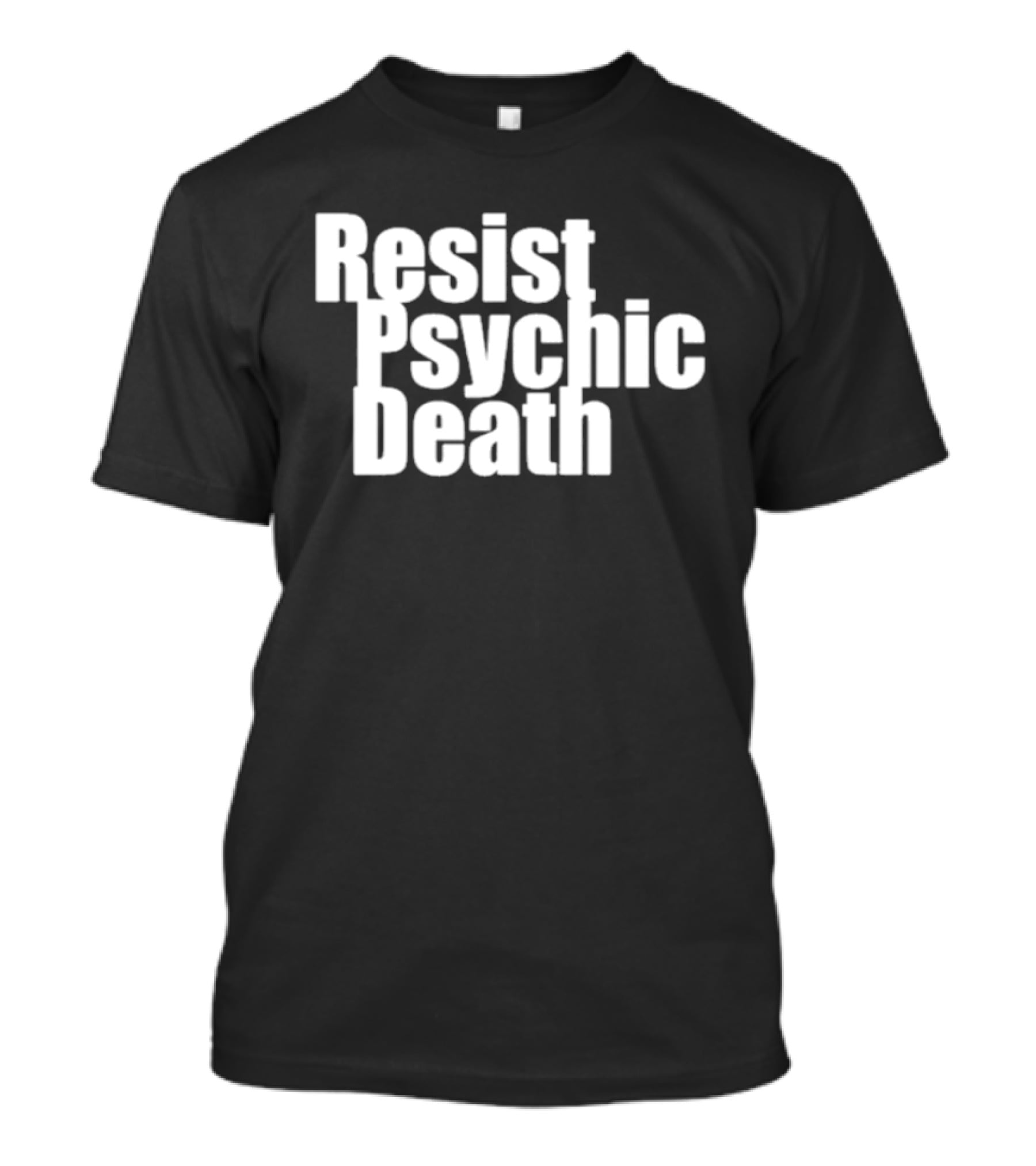 Bikini Kill Resist Psychic Death Slogan Empowerment Punk Message T-Shirt