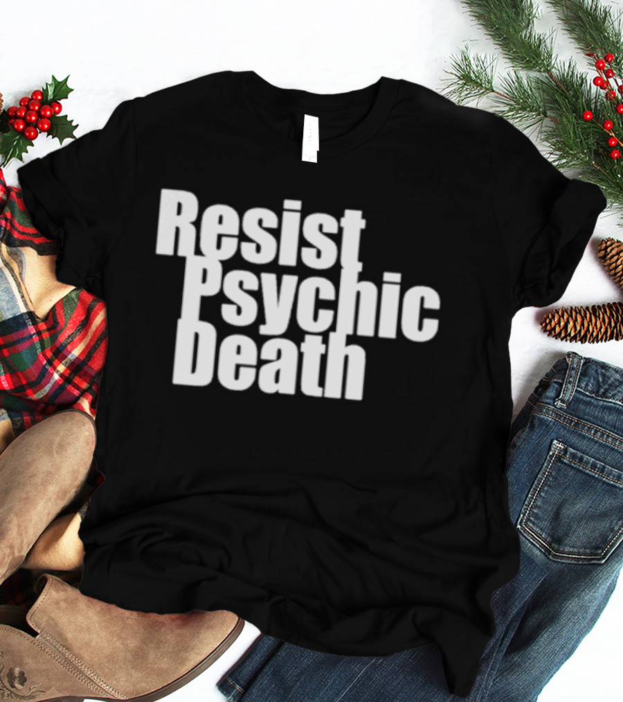 Bikini Kill Resist Psychic Death Slogan Empowerment Punk Message T-Shirt