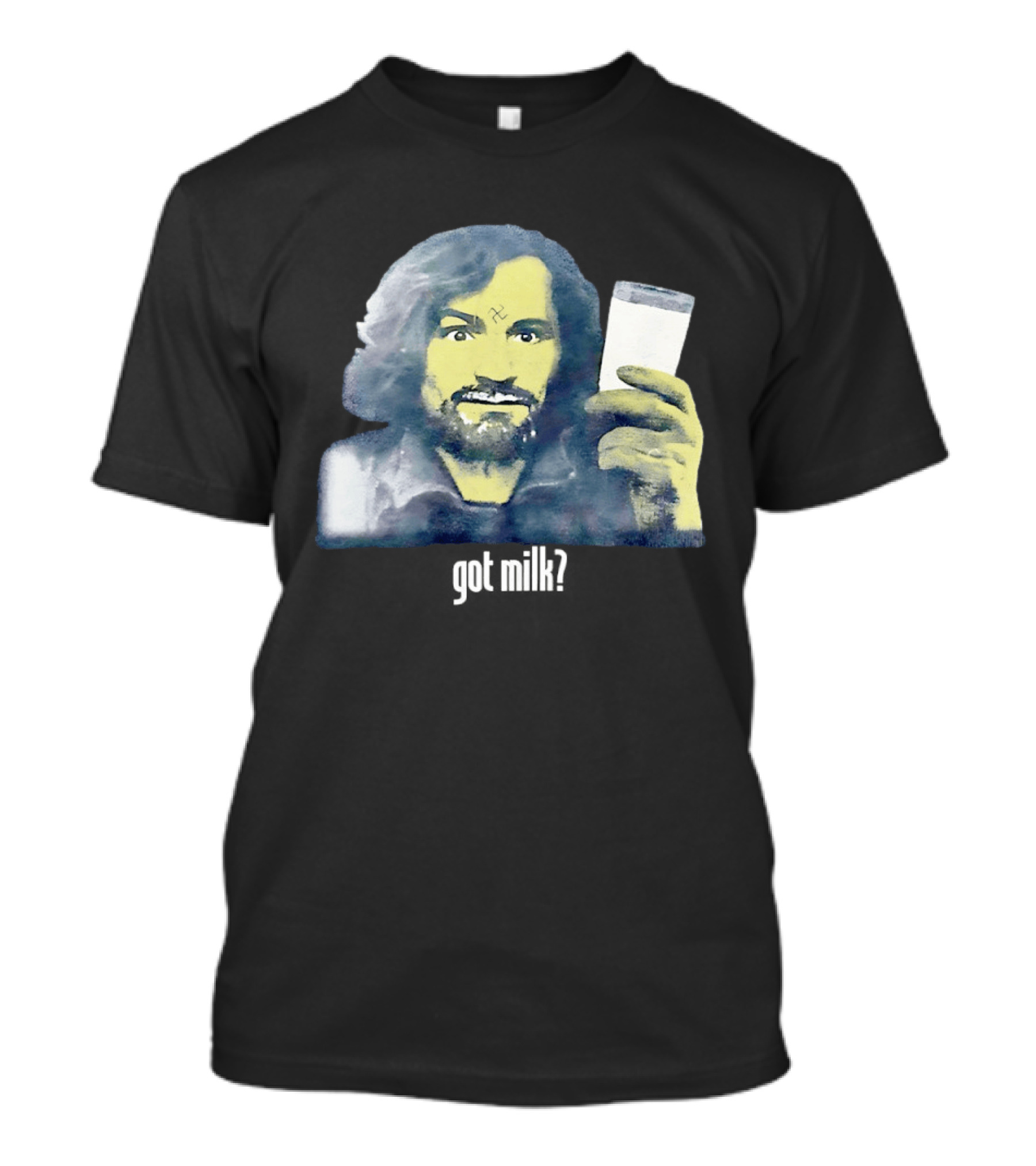 Charles Manson Got Milk' Iconic Meme Concept T-Shirt