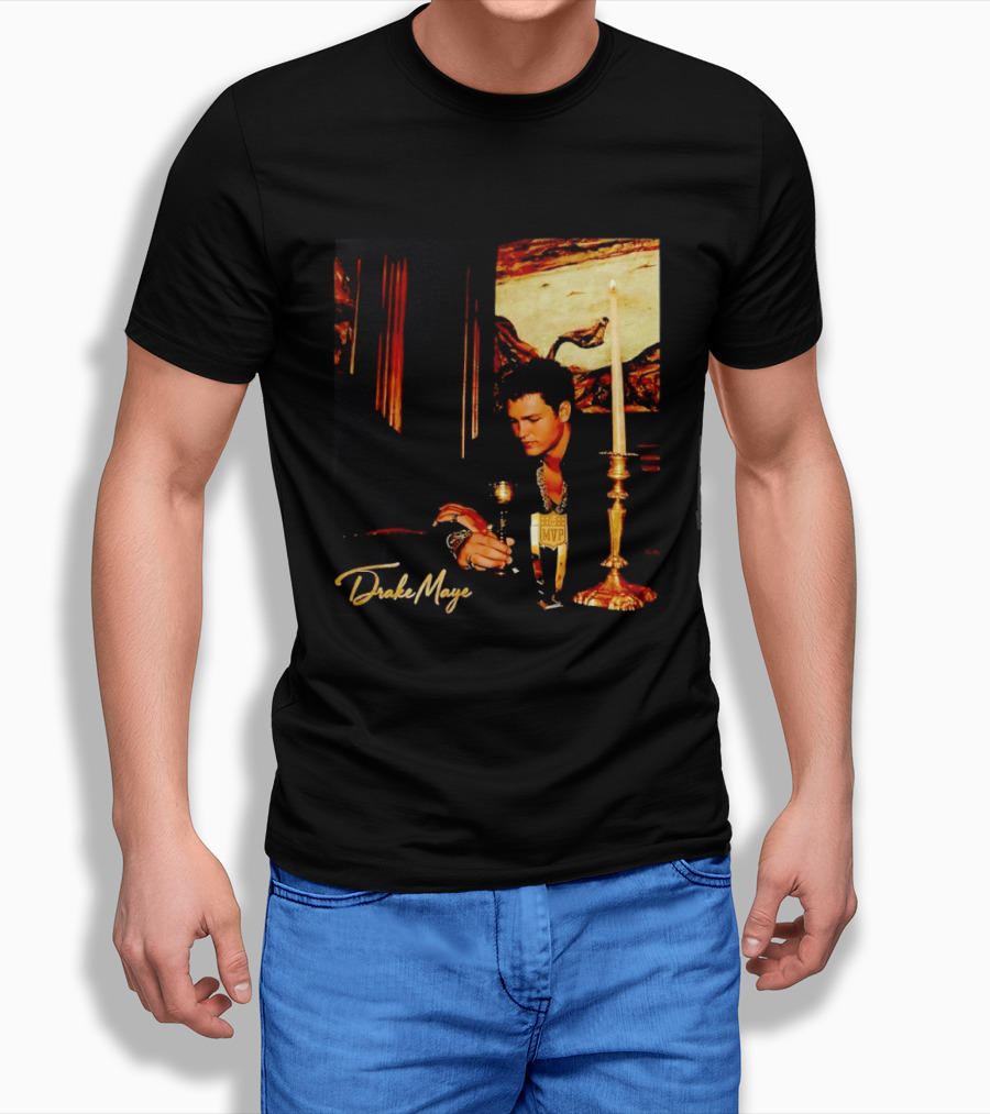 Drake Maye Take Care MVP New England Patriots T-Shirt