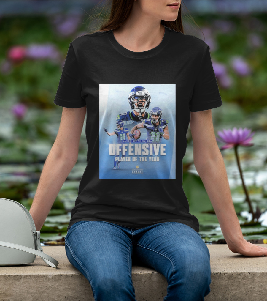 Jaxon Smith Njigba Offensive Player Of The Year Seattle Seahawks Honors T-Shirt