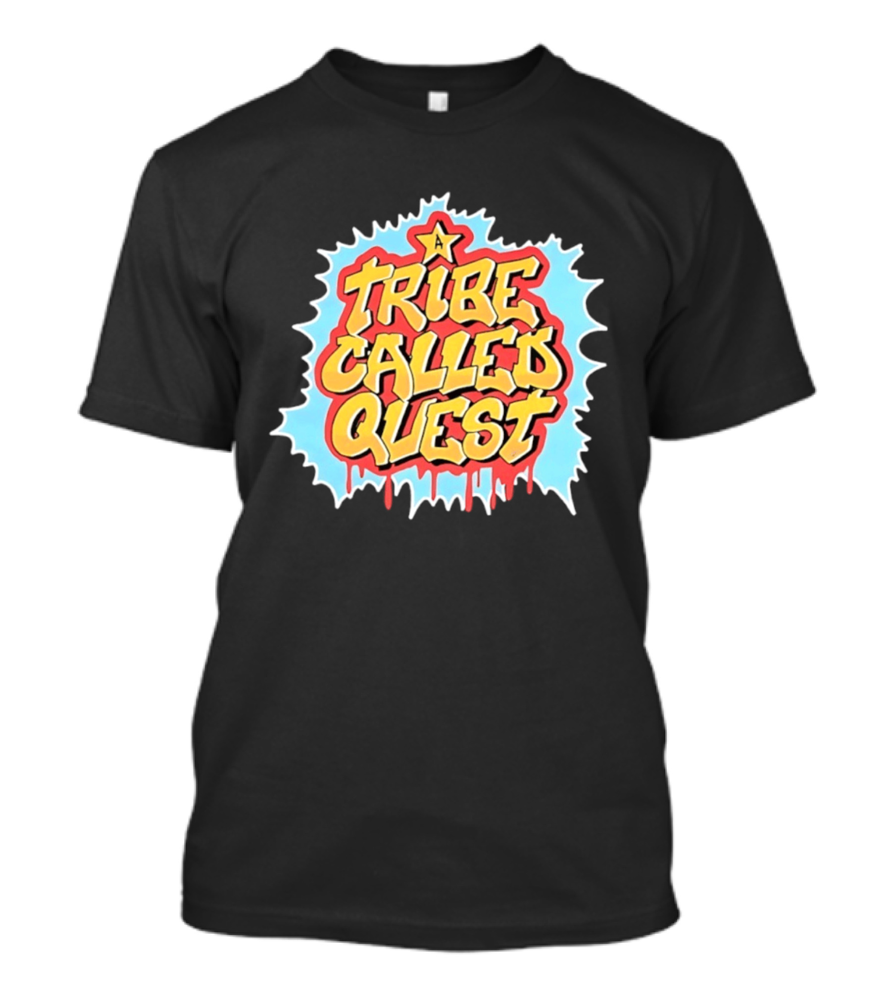 A Tribe Called Quest Vintage Style Dripping Graffiti T-Shirt