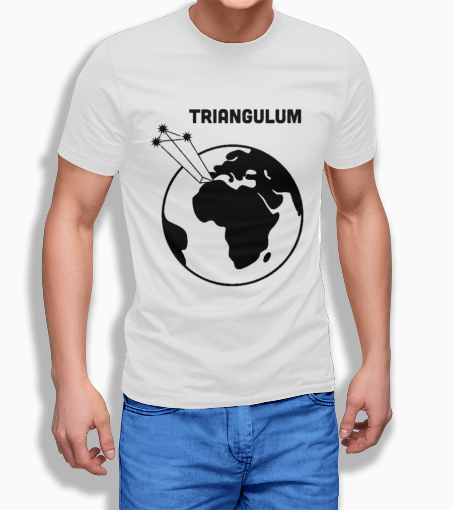 Triangulum Earth Star Constellation T-Shirt