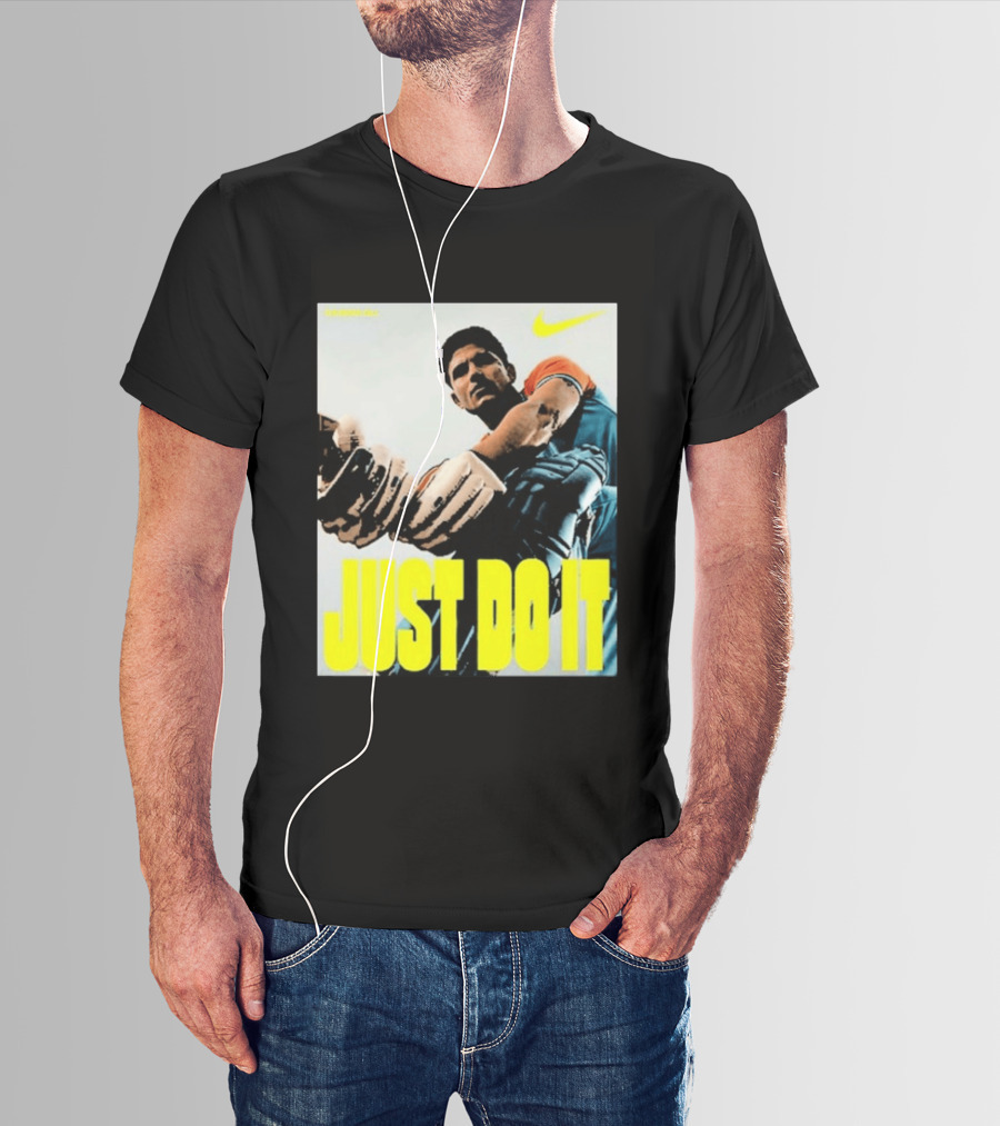 Nike Shubman Gill Just Do It Collaboration Athletic Wear T-Shirt