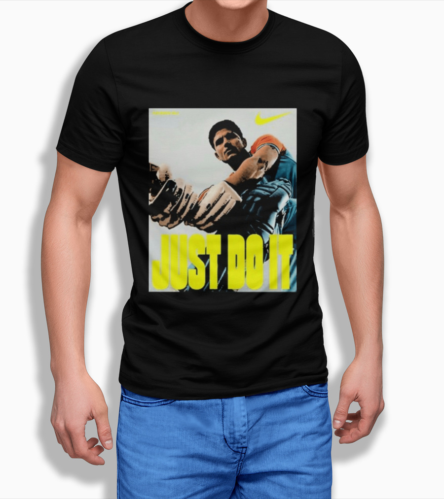 Nike Shubman Gill Just Do It Collaboration Athletic Wear T-Shirt