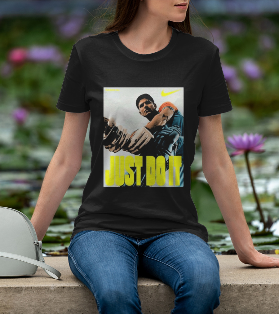 Nike Shubman Gill Just Do It Collaboration Athletic Wear T-Shirt