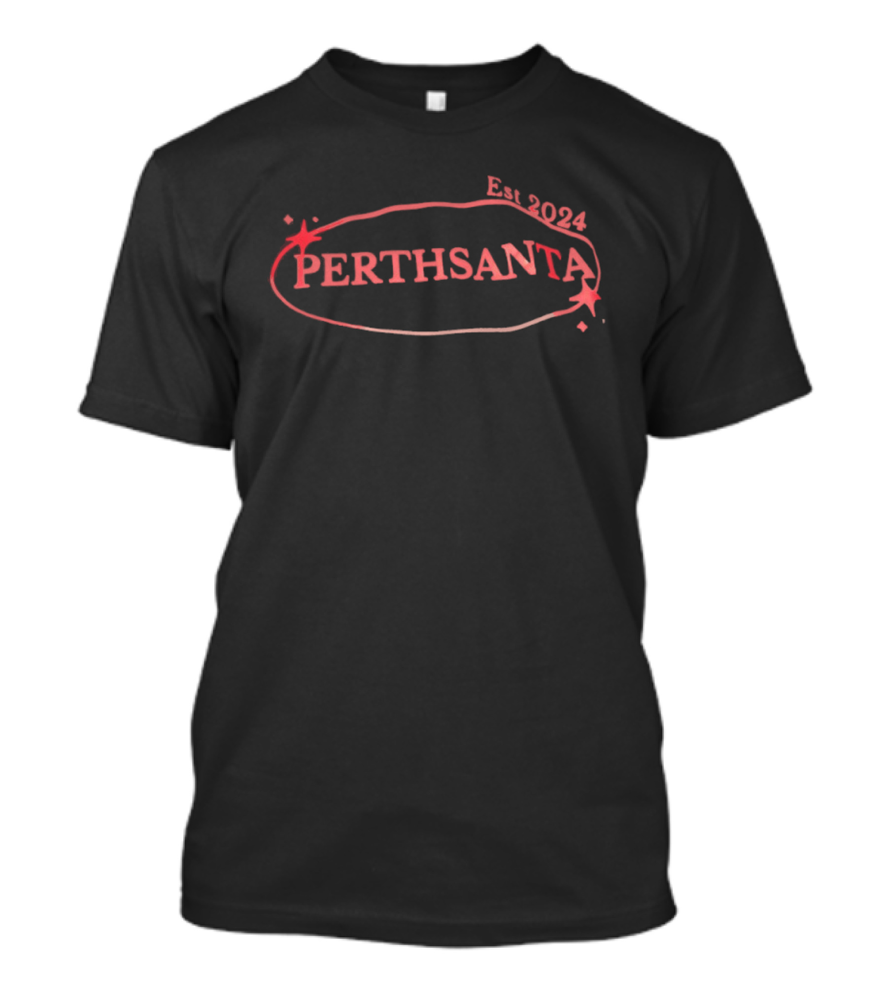 Perthsanta Est 2024 Christmas Festive T-Shirt