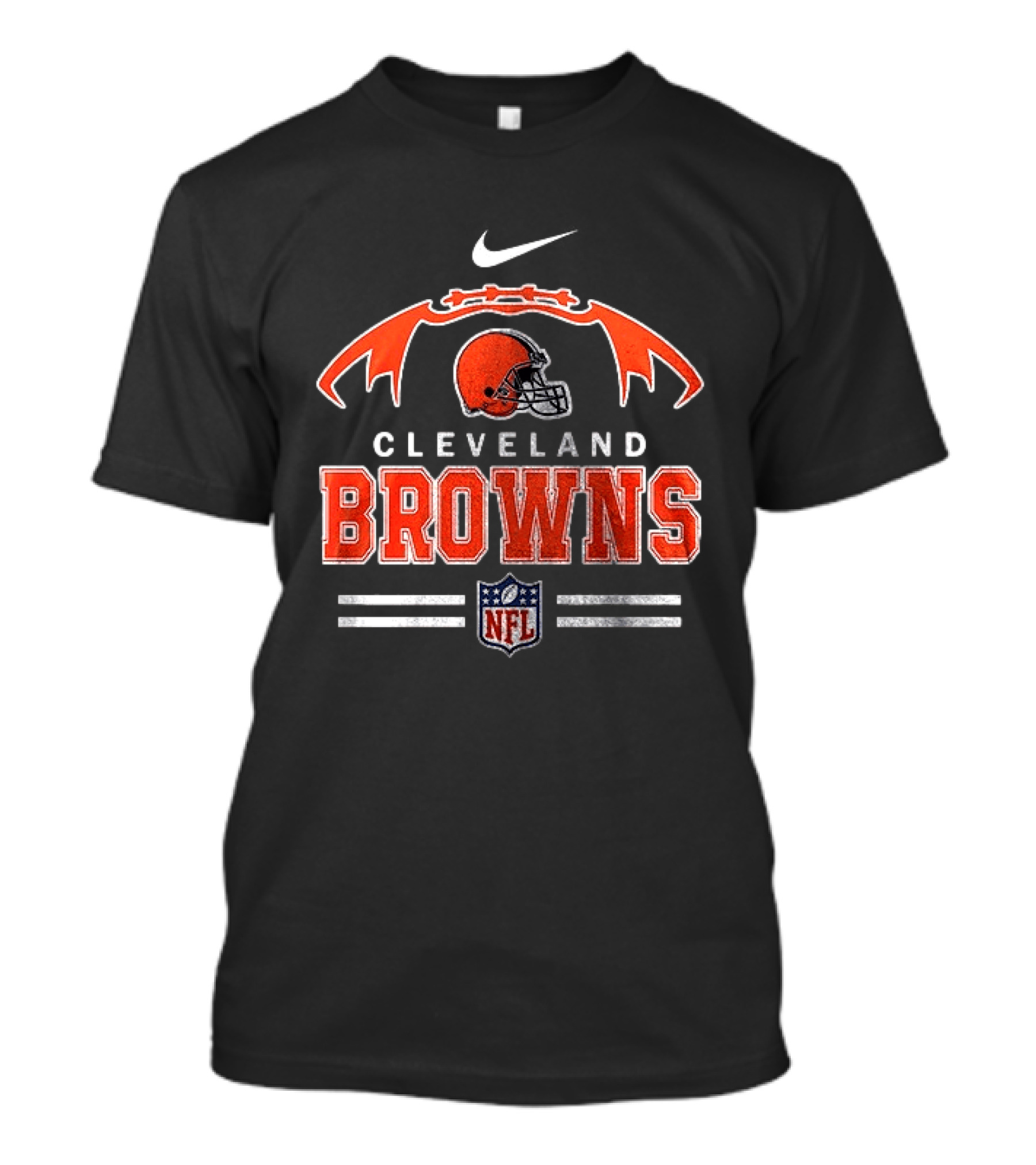 Cleveland Browns NFL Grumpy Old Caterpillar Operator Nike Logo Football Helmet T-Shirt