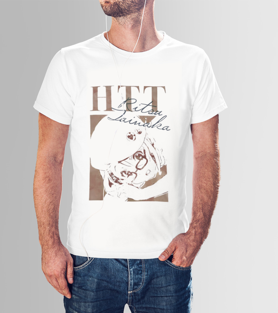 HTT Ritsu Tainaka Anime Character K On! Series T-Shirt