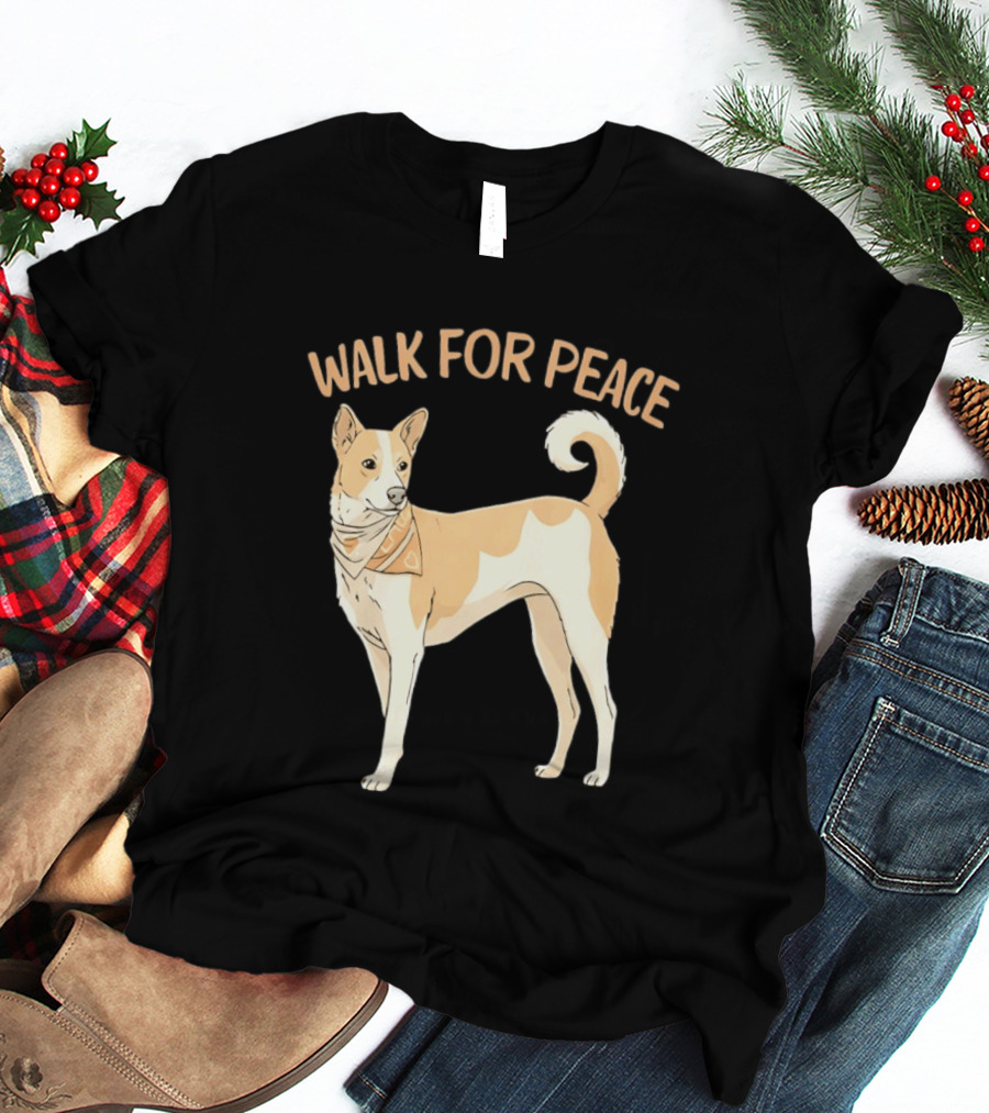 Walk For Peace Aloka Dog T-Shirt