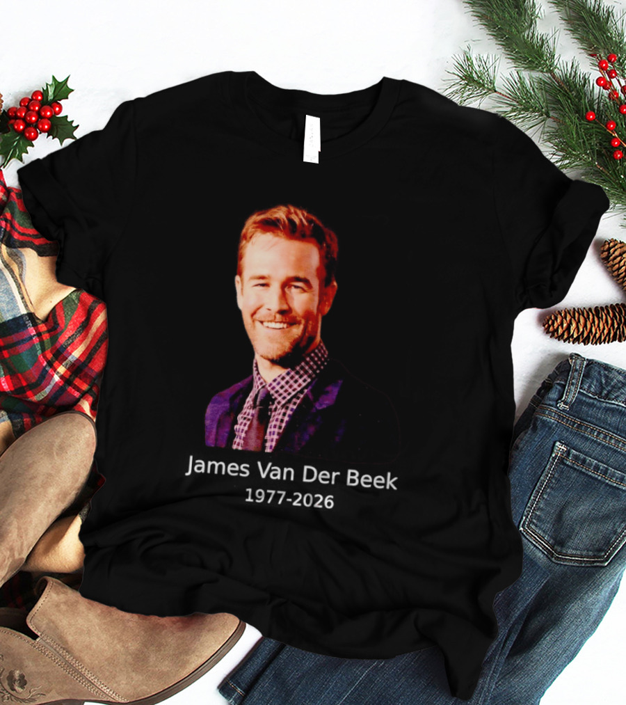 RIP James Van Der Beek James Vanderbeek T-Shirt