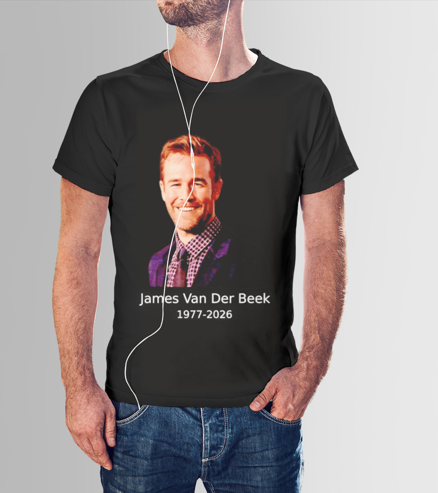 RIP James Van Der Beek James Vanderbeek T-Shirt