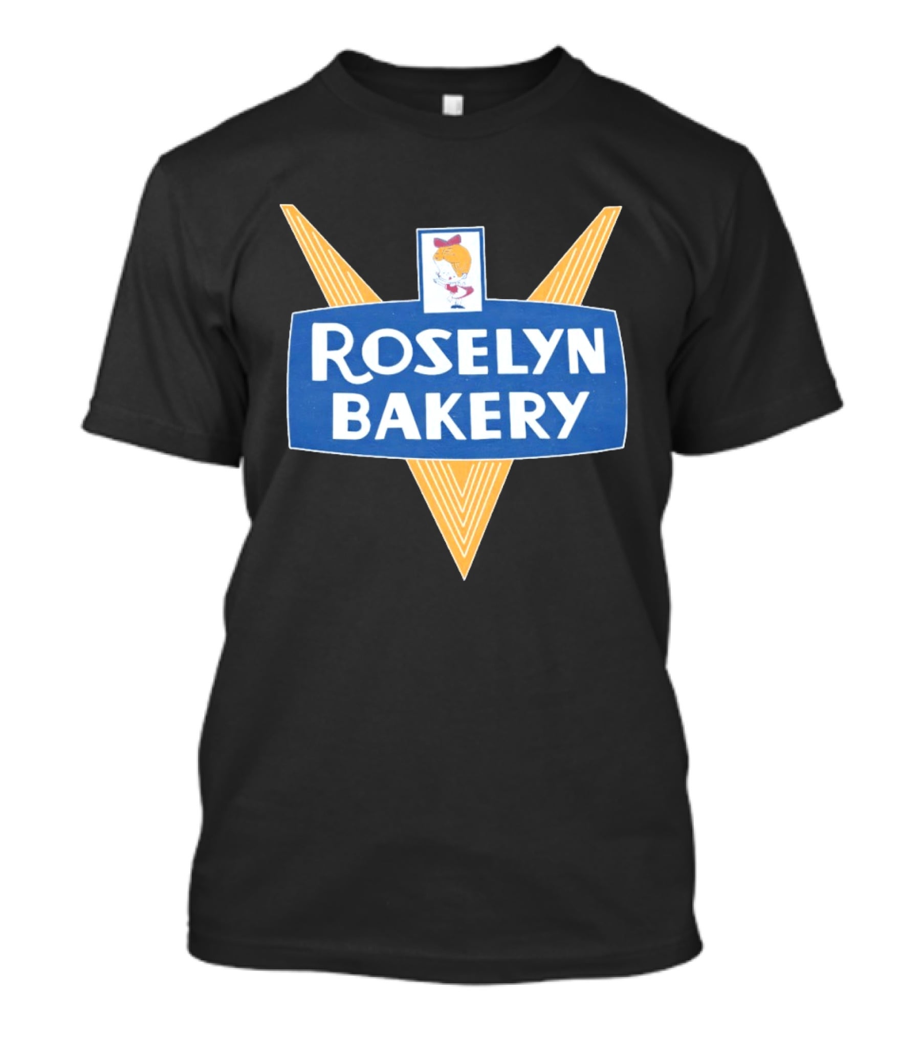 Roselyn Bakery Vintage Logo With Iconic Girl Chef T-Shirt