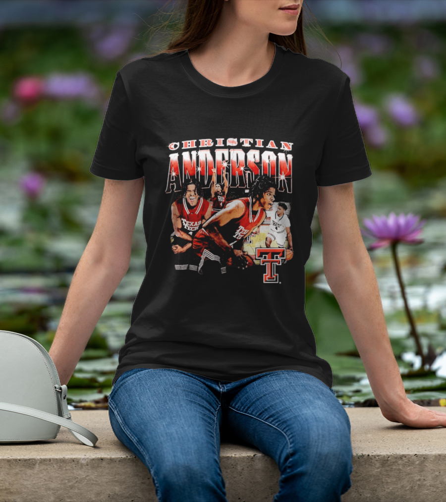 Christian Anderson Texas Tech Basketball 90s T-Shirt