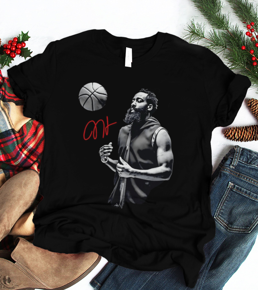 James Harden Basketball Cleveland Cavaliers T-Shirt