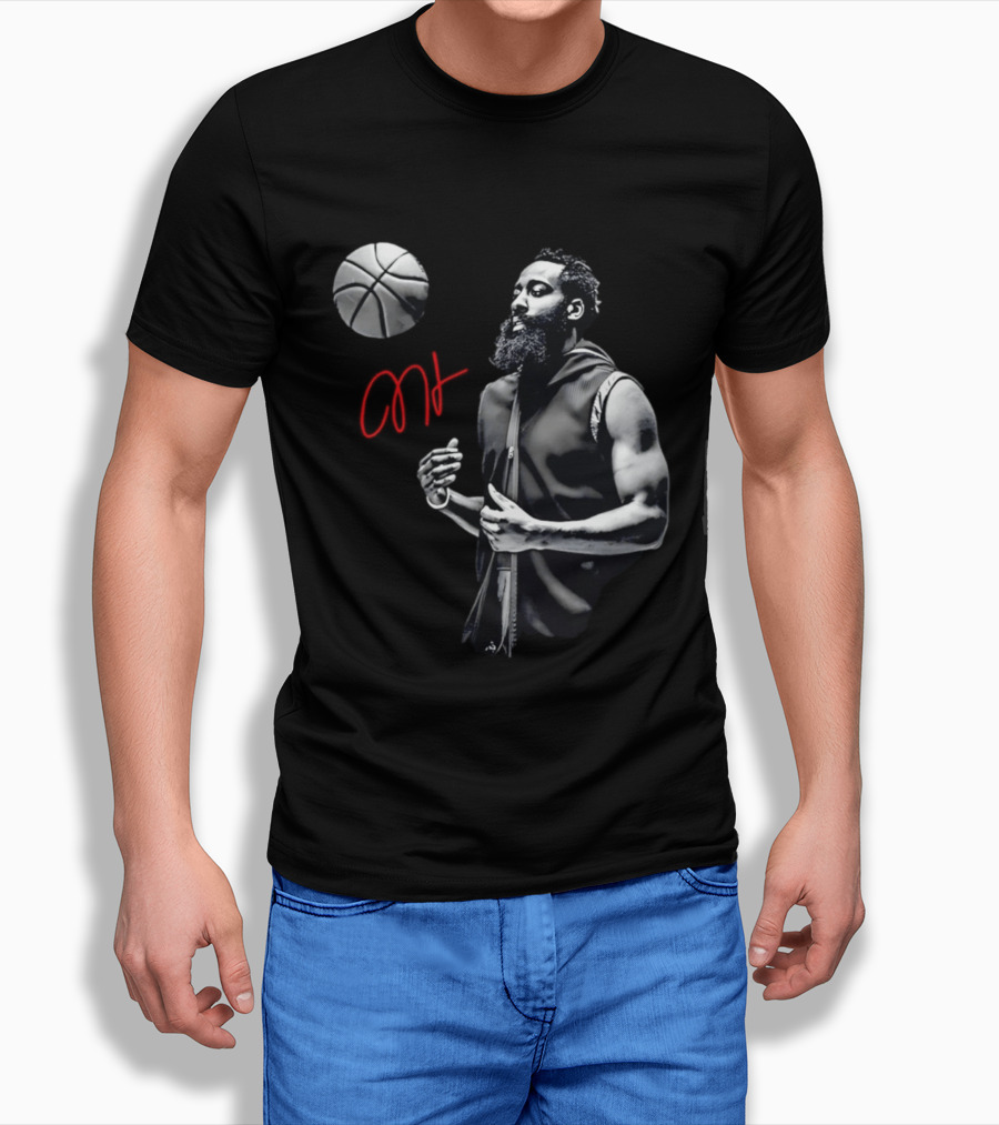 James Harden Basketball Cleveland Cavaliers T-Shirt