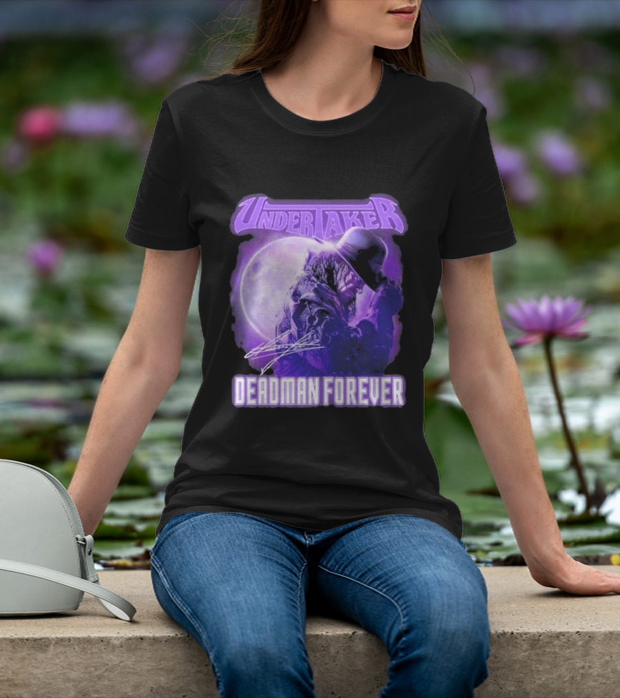 Undertaker Deadman Forever Purple Moon T-Shirt