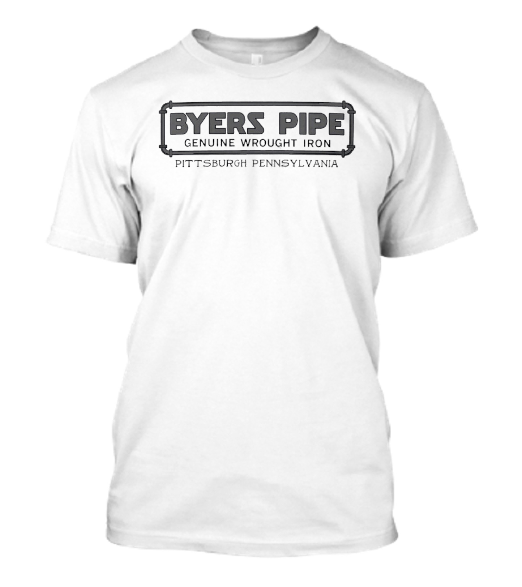 Byers Pipe Genuine Wrought Iron Pittsburgh Pennsylvania T-Shirt