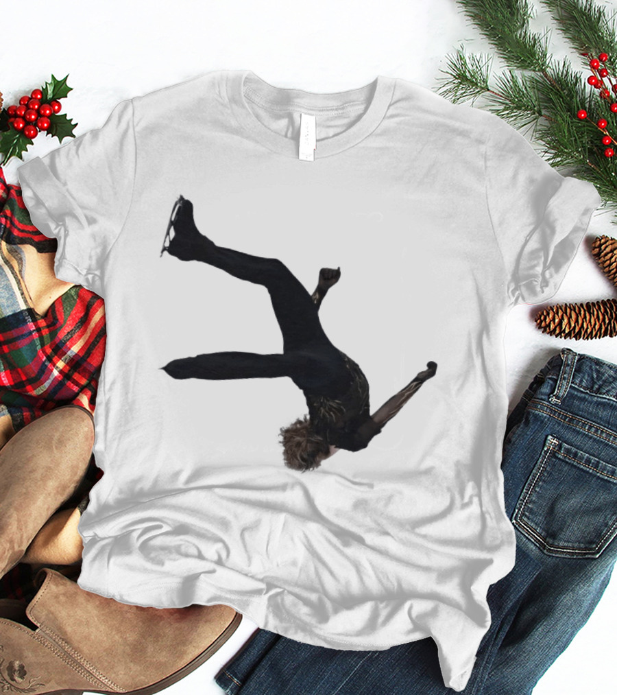 Ilia Malinin Team USA 2026 Winter Olympics Milan Flying T-Shirt