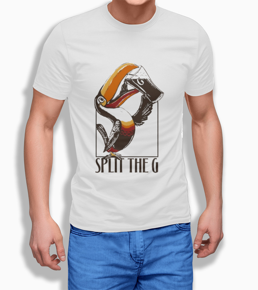 Split The G Toucan Guinness Pint T-Shirt