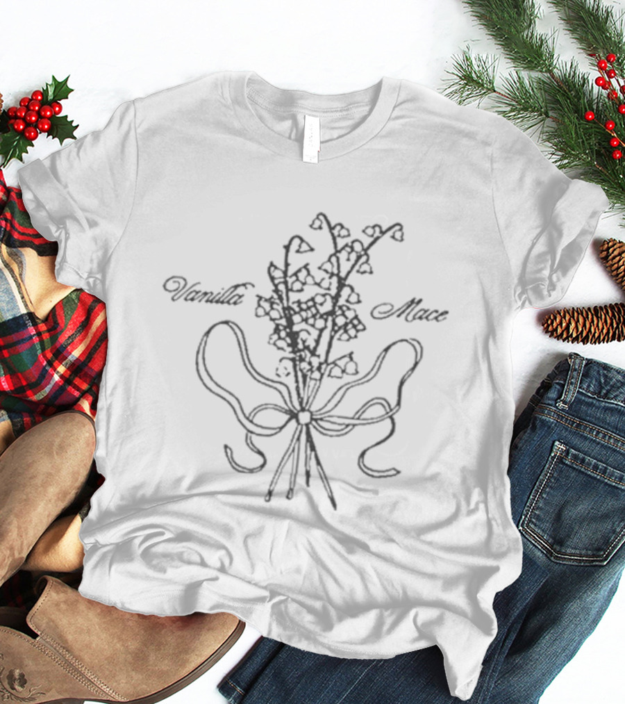 Vanilla Mace Flowers Bouquet T-Shirt
