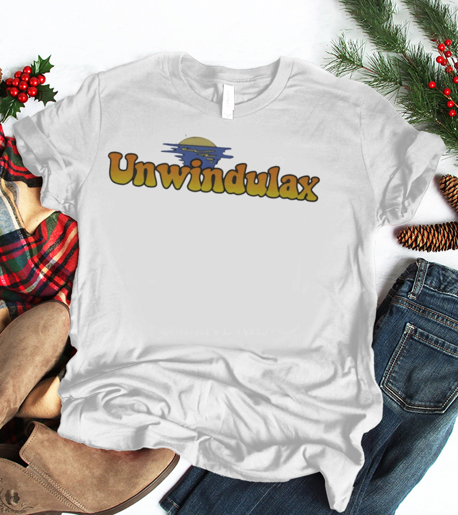 30 Rock Unwindulax Relaxation Vibes Sunset T-Shirt