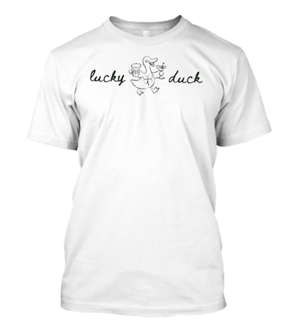 Lucky Duck Shamrock St Patrick's Day 2026 T-Shirt