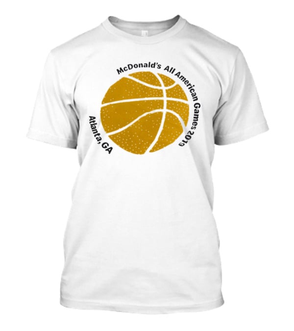 Atlanta GA McDonald's All American Game 2019 Basketball T-Shirt