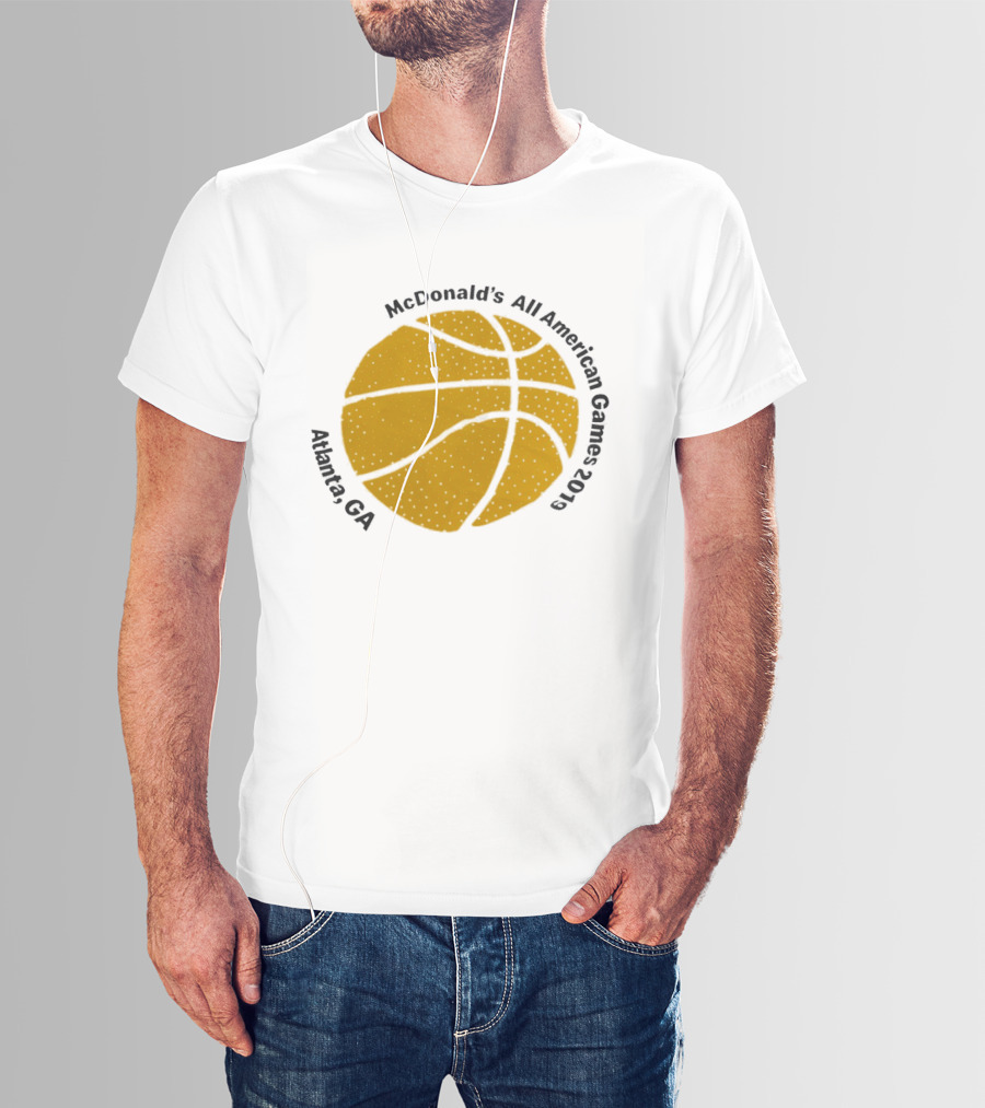 Atlanta GA McDonald's All American Game 2019 Basketball T-Shirt
