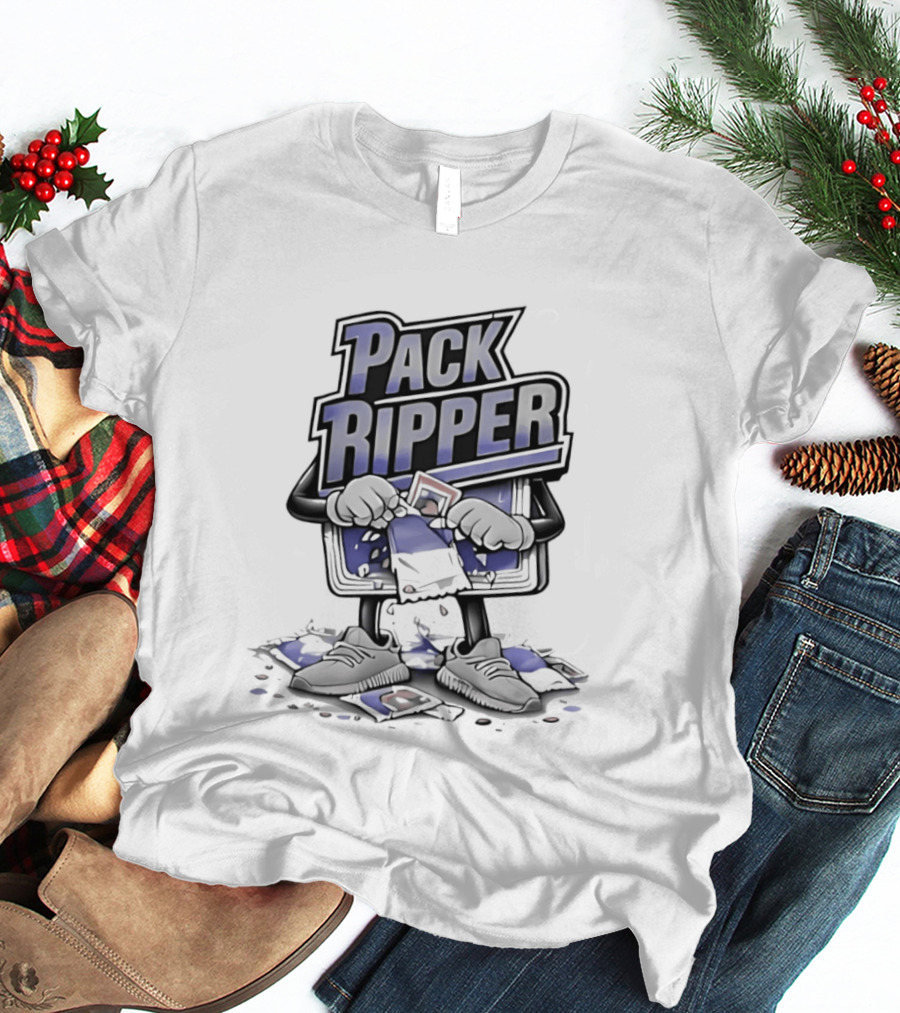 Pack Ripper Trading Card Cartoon T-Shirt