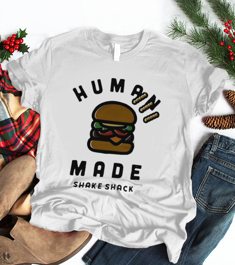 Human Made Shake Shack Hamburger T-Shirt