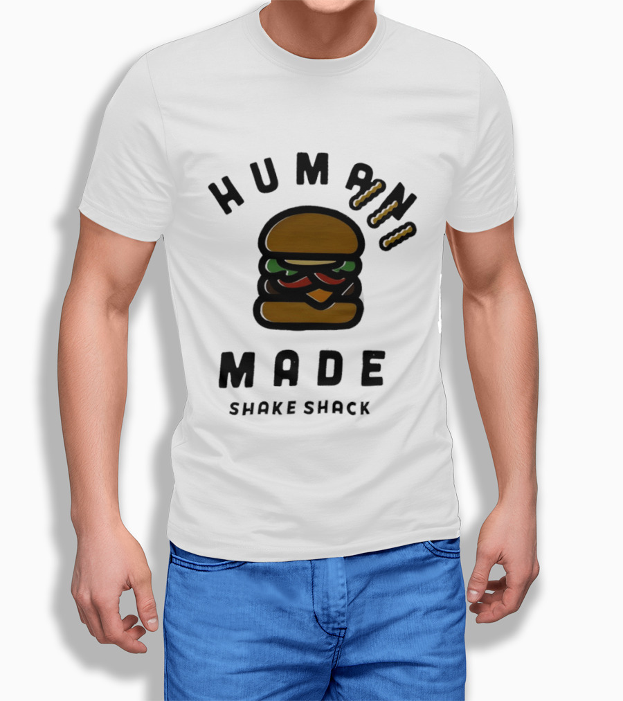 Human Made Shake Shack Hamburger T-Shirt