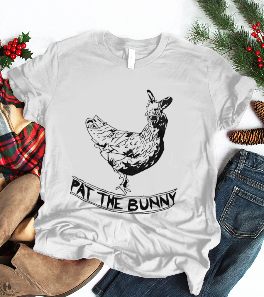 Rooster Pat The Bunny T-Shirt