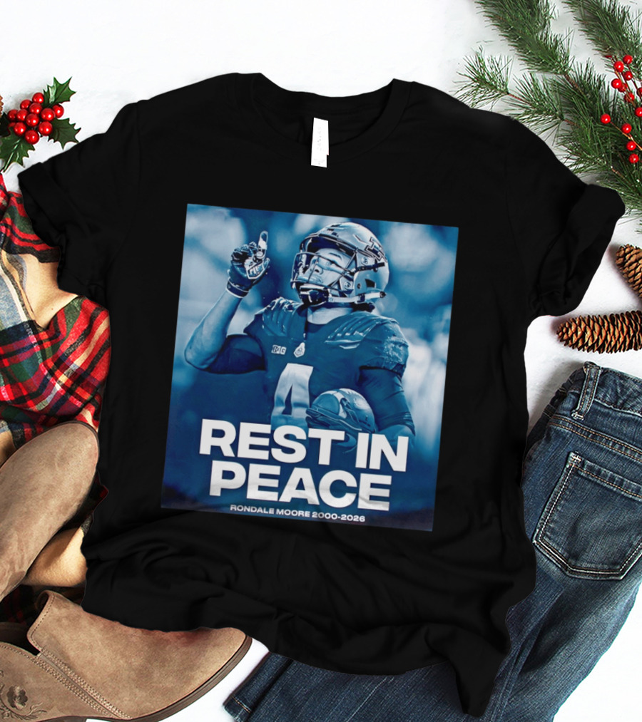 Rondale Moore Rest In Peace 2000 2026 Football T-Shirt