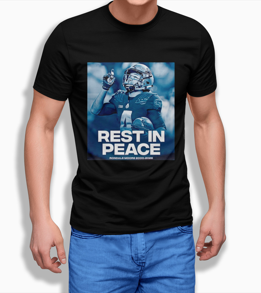 Rondale Moore Rest In Peace 2000 2026 Football T-Shirt