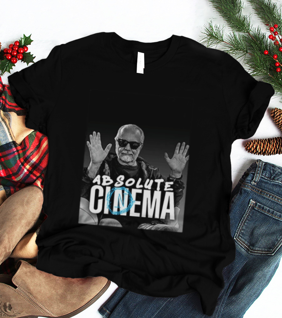 Aurelio De Laurentiis Absolute Cinema Hands Up T-Shirt