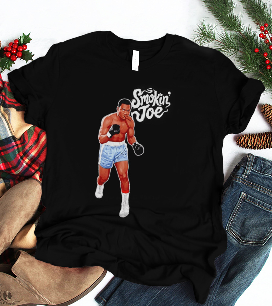 Joe Frazier Smokin' Joe Boxing Legend Historic Fighter T-Shirt