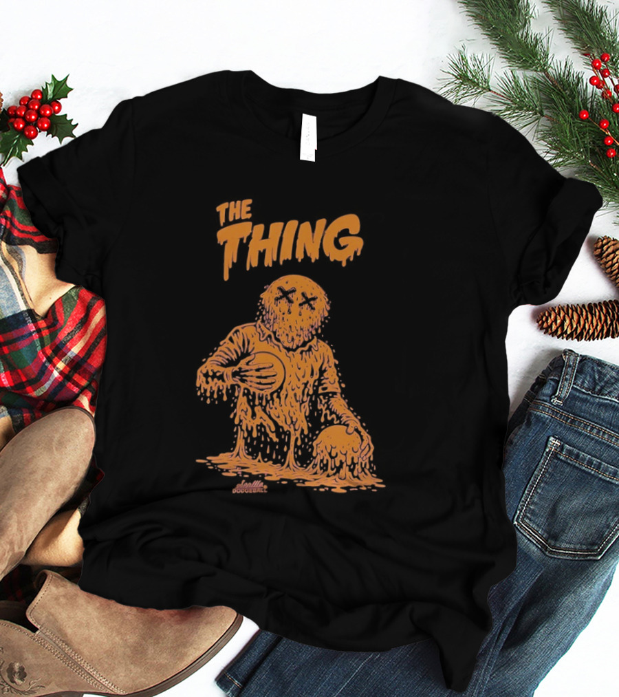 The Thing Creepy Dodgeball Creature Horror T-Shirt