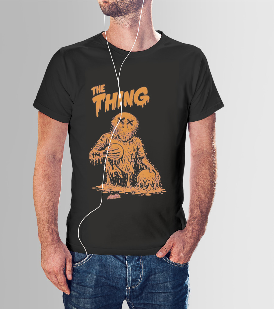 The Thing Creepy Dodgeball Creature Horror T-Shirt