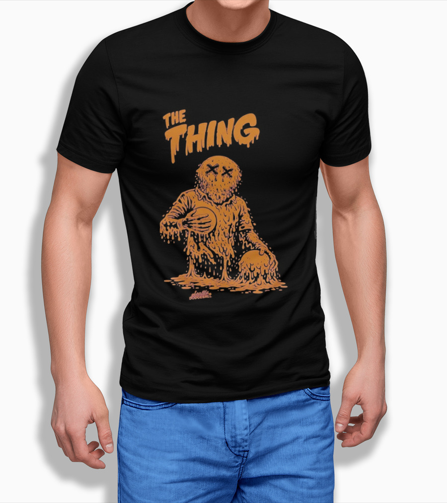 The Thing Creepy Dodgeball Creature Horror T-Shirt