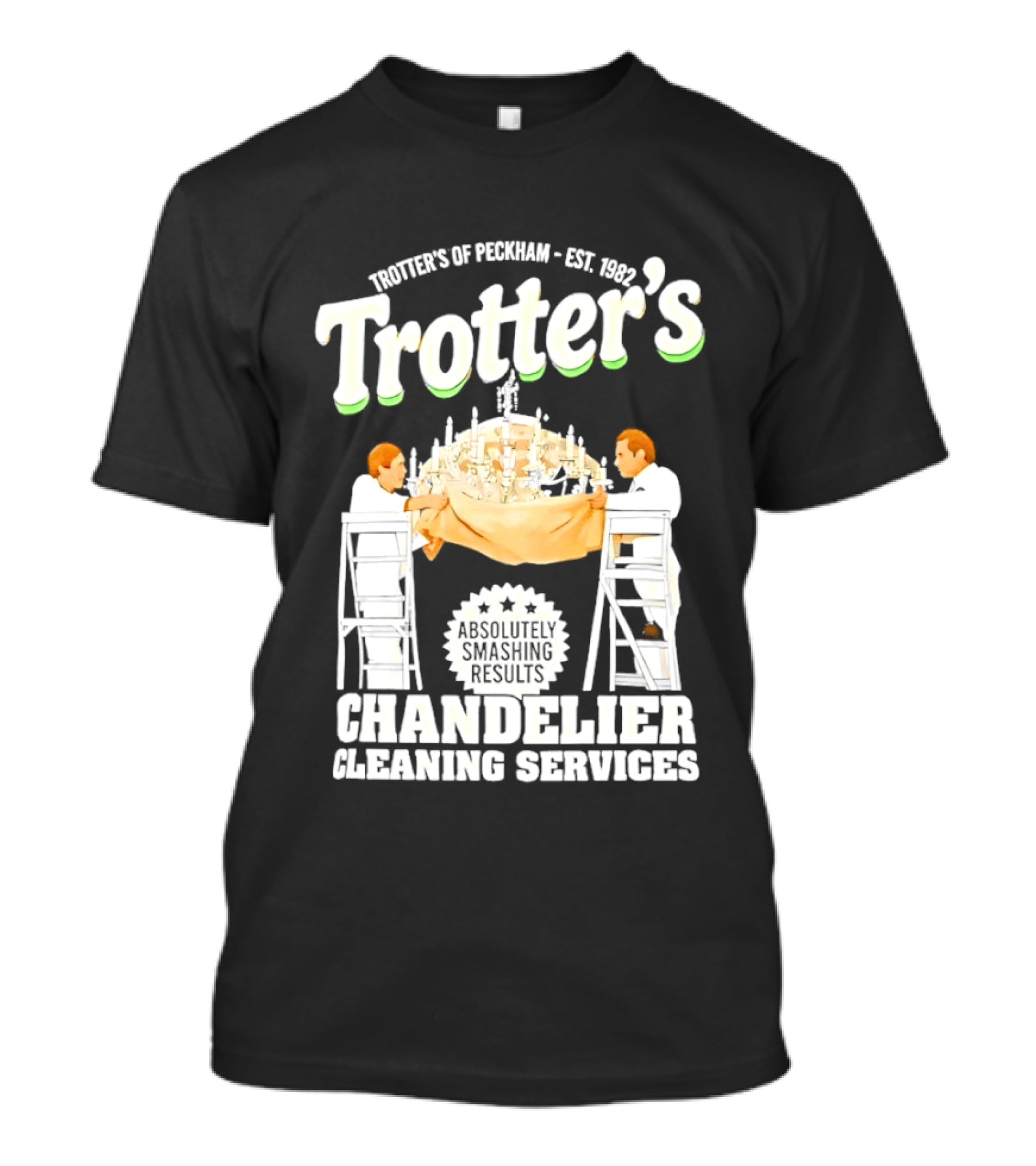 Trotter's Chandelier Cleaning Services Peckham Est 1981 T-Shirt